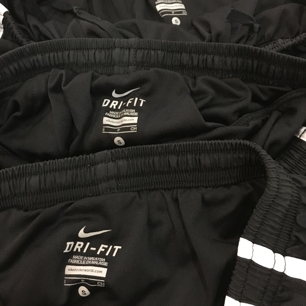 LOT OF 3 Black Nike Tempo Running Shorts Sz Small - Picture 2 of 4